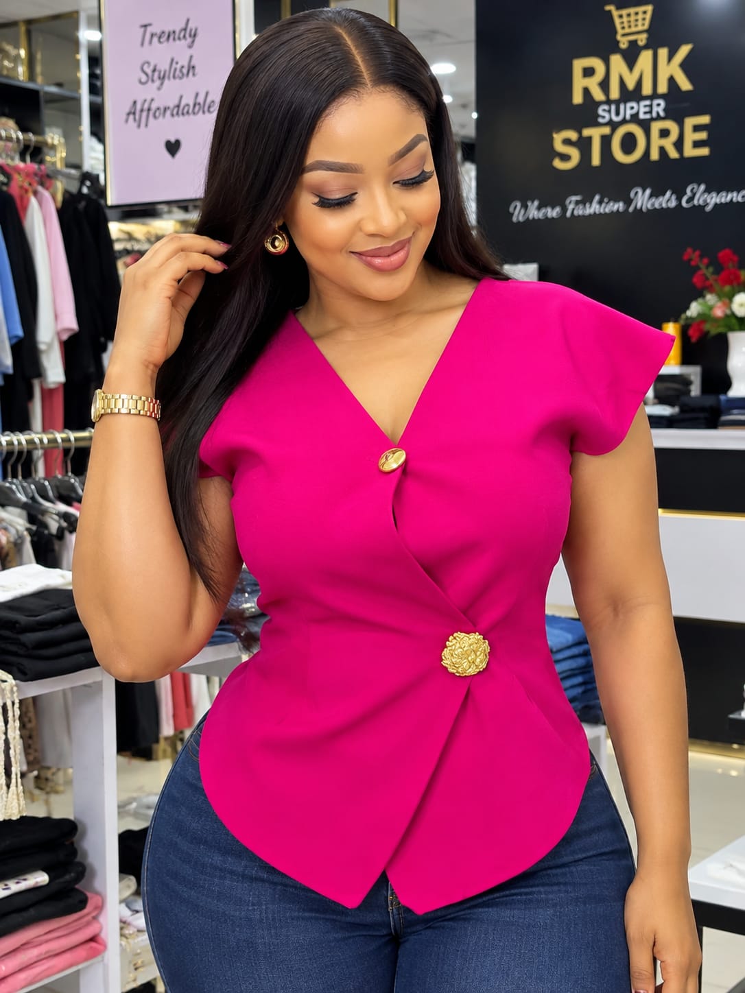 Zara mex big button