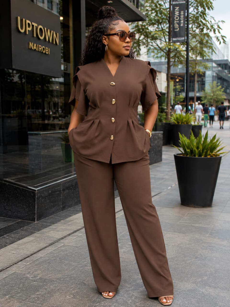 Linen two piece